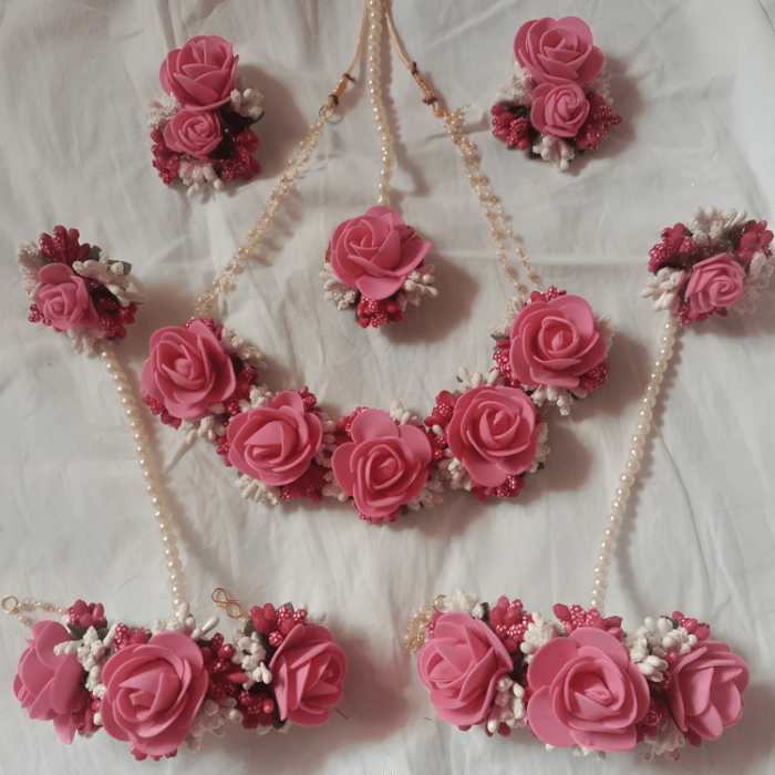 Handmade Artificial Flowers Flower Jewellery