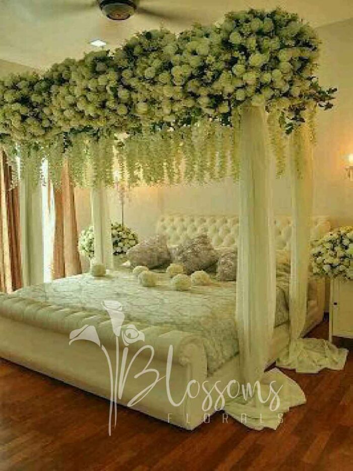 bridal room decoration,flower decoration